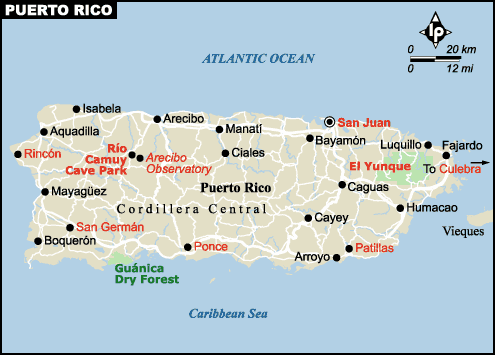 Carolina map